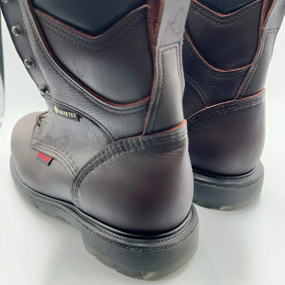 Men Size 10 E3 Red Wing Work Boots SuperSole 2.0 8-inch Waterproof Brown 9225400